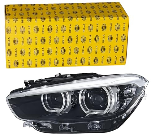 HELLA 1EX 011 930-911 LED Huvudstrålkastare - för t.ex. BMW 1', F20 / F21 LCI - svart - ECE - för högertrafik - Vänster
