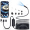 Lovcoyo Endoscopio Cámara de Inspección 1920P，3 en 1 USB Cámara Endoscópica, Cámara de Alcance con 8 Luces LED para Android e iOS Smartphone, iPad (16.5 FT/5M)