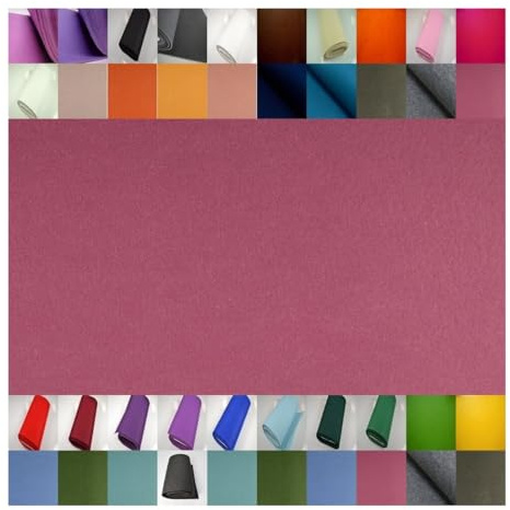 Fabrics-City altrosa Filzstoff Bastelfilz 5mm, DekoFilz, BastelArbeit, Kindergarten Filz, TaschenFilz, DekoRation, Nähen, BastelStoff, NadelFilz, FilzPlatten für kreative BastelArbeiten Stoff, 5351