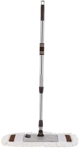 Fregona Mopa Trapeador Plano For Lavar A Mano Perezoso, Trapeador For Piso De Madera Doméstico, Trapeador Húmedo Y Seco Fregona para Limpieza(Bruin)