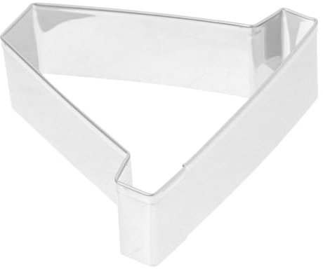 CHICAMPERA Stainless Steel Keksform Verkehrskegel-design Backform Für Kekse Und Süßigkeiten Für Zuhause Und Bäckerei Mit Antihaftbeschichtung Und Einfachem Reinigungssystem