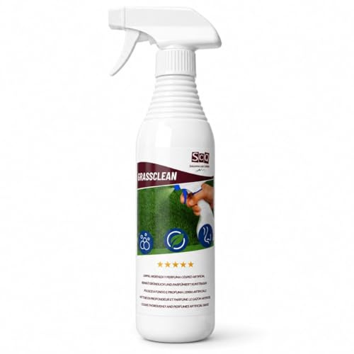 Detergente per erba sintetica pronto all’uso | Igienizzante per prato artificiale | Elimina odori e sporco | Profumo fresco | Ideale per animali domestici | Antistatico