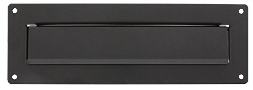 BURG-WÄCHTER, Clapet d'extérieur pour boîte aux Lettres , Acier Inoxydable, Porta 796 BR, Brun