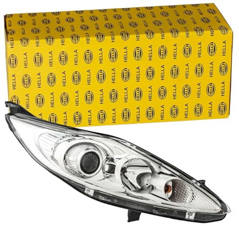 HELLA 1EL 247 045-361 Halogen Scheinwerfer - Ford Fiesta VI (CB1, CCN) | Kompatibel mit: FORD FIESTA VI, FIESTA VI Van