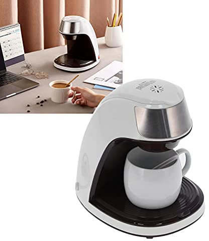 Cafetière, machine à café Mini avec filtre pour café en poudre(pink)