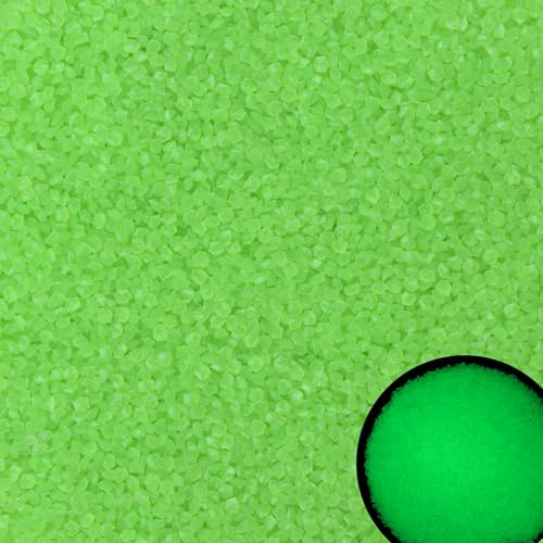 10000pcs 3-5mm Green Glow Rocks Gardening Luminous Glow Stones Glow Pebbles Decorative Sand for Succulent,Fish Tank Aquarium