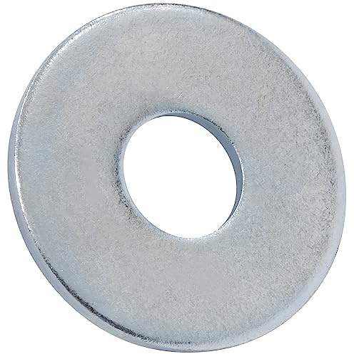AERZETIX - Lot de 25 Rondelles Plates Larges M10 DIN 9021 - en Acier Zingué - pour Constructions en Bois Assemblage Boulonnerie Vis Écrou Serrage Étanchéité Fixation Mécanique