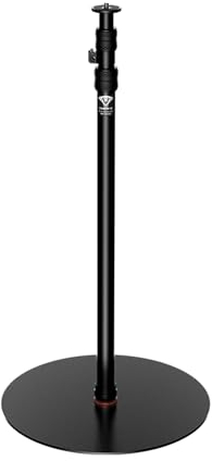 IFOOTAGE A400 Round Base Monopod, 79 Studio Light Stand Flat Base Monopod for Camera, Light, Webcam, Live Streaming, Vlogging, Payload 10KG/22LBS