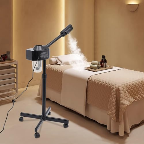 750W Ozon-Gesichtsdampfer Gesichtssauna Verdampfer Tiefenpflege Gesichtsdampfer Mit PTC-Heiztechnologie Bedampfer Nano Ionen Dampftechnologie