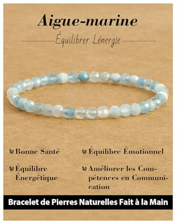 Landorilo 4mm Armband Damen,Echten Naturstein Perlen, 44 Natursteinarten | Perlenarmband, Heilstein Edelstein Armbänder, Glücksarmband, Personalisierte Geschenke, Inklusive Ersatzperlen