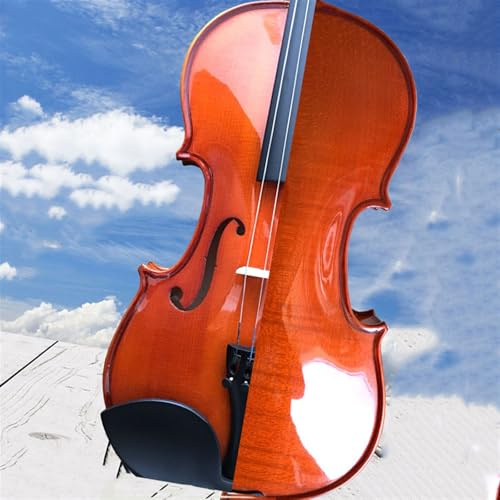 Geige Ahornholz Lernen Alle Massivholz Handgefertigt Übungsvioline Für Anfänger(1/2)