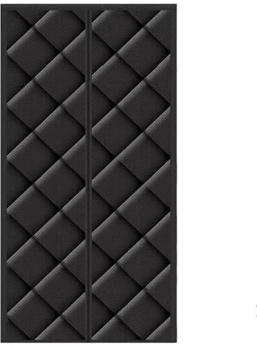Magnet Wärmeschutzvorhang Für Türen 100x220cm Türvorhang Thermo Kälteschutz Ohne Bohren Thermovorhang Gegen Kälte Und Hitze Türvorhang Wasserdicht Winddicht Haustierfreundlich Mit Sichtfenster(95x200c