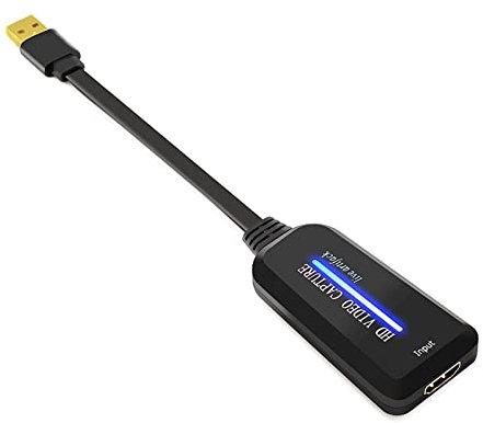 Carte adaptateur d'enregistrement Vedio USB 2.0 1080p 4K pour jeux en direct streaming grabber