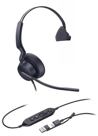 Yealink Headset UH46 Mono Teams USB-C/A