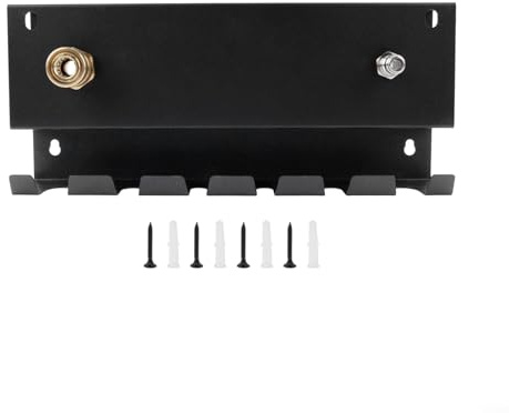 Support mural robuste pour buses de nettoyeur haute pression et bouteilles de nettoyage, support de rangement conçu pour garder les accessoires bien rangés