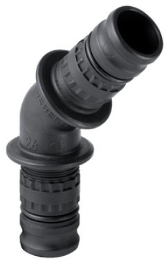 Geberit Systeme Steckdose – Mepla Armaturenplatte Krümmer press. Interm.45g D.63