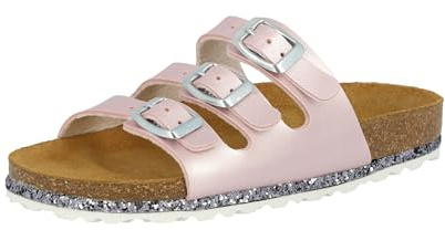 Lico Bioline Sensation Mädchen Pantoletten, Rosa, 33 EU