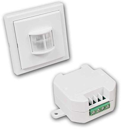 Set Funk-Bewegungsmelder IP20 Comfort, 1x PIR-Bewegungsmelder & 1x Empfänger