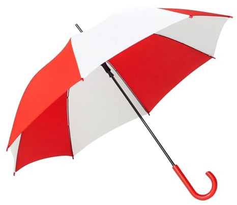 Deitert Regenschirm Automatik rot/weiß