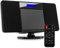 Audizio Nimes Radio Bluetooth Stéréo 50W - Noir, avec Lecteur CD, Lecteur MP3/USB, 20 Stations Préréglées, Écran LCD, Idéale pour Écouter Vos Musiques Favorites et Servir de Réveil chez Vous