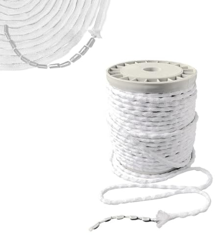 Zasiene 5m Gardinenbeschwerer Schweres Bleikette Bleiband für Gardinen 5M Schwer Bleikette Gardinenbeschwerer Bleiband ca. 5m Gardinenbeschwerer Bleikordel Bleiband für Vorhänge, Gardinen,Stoffe