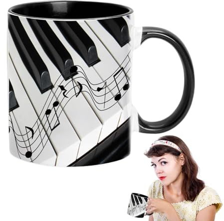 Sionhiuo Tazze Da Caffè Con Musica, Da Caffè Personalizzata In