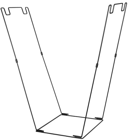 Supporto per sacco della spazzatura da giardino – Supporto per sacchetto della spazzatura in metallo | Supporto per telaio per borsa della spazzatura per borse da 30 a 45 galloni | Supporto per borsa