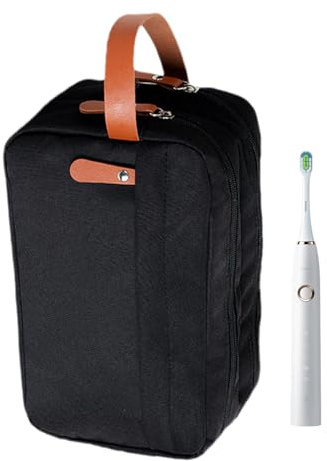 Sac De Voyage Toilette Homme - Trousse Organisatrice Imperméable avec Compartiments Multiples, Stockage Optimisé pour Articles De Rasage Et Hygiène | Parfait pour Déplacements Pro