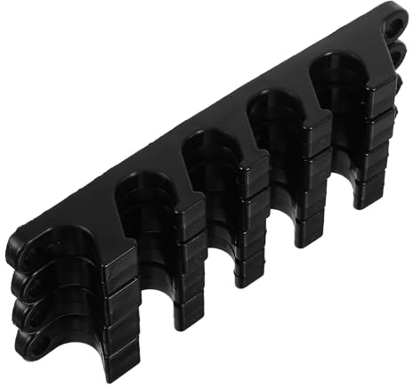 Angoily 4pcs Outdoor Folding Chair Adjustment Brackets with Five-position Recline Plastic Garden Furniture Adjusters for Camping Patio and Lawn Loungers