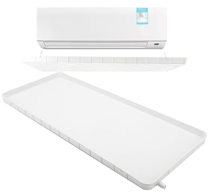 Climatiseur Mobile Bac Condensat, Bac Vidange pour Climatiseurs et Ventilo-Convecteurs pour une Utilisation Nomade et Sans Dégâts des Eaux(3-5Px3m)