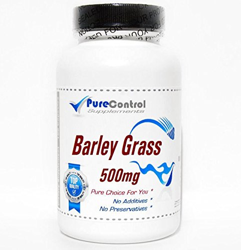 Barley Grass 500mg // 100 Capsules // Pure // by PureControl Supplements