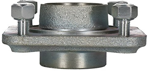 AB Tools Goujon de moyeu en Fonte 4 Remorque 115mm pour PCD Franc Trigano Trelgo Alko