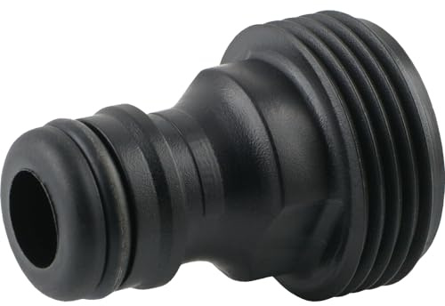 Fittingteile - G 3/4 Kupplungsstecker mit Außengewinde - Gartenschlauch Stecker Bewässerungssysteme (Kunststoff)