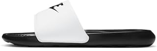 NIKE Men's Victori One Slides, Black/White, 17 UK