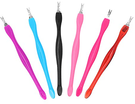EXCEART 1juego Para Manicura y Pedicura Empujador y Eliminador De Cutículas Prácticas Para Cuidado De Uñas y Muerta Inoxidable y Profesional y Personal
