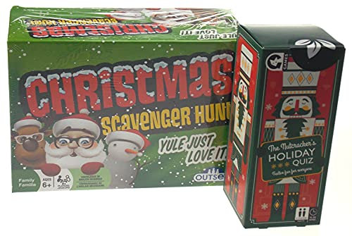 Jeu de chasse au trésor de Noël et quiz casse-noisette