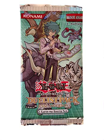 YU-GI-OH! Duelist Pack Jesse Anderson Booster Pack 1.Auflage Deutsch