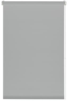 Gardinia, Deco Company, Estor Opaco para Ventana sin taladrar, Color Gris Claro, 55 x 150 cm