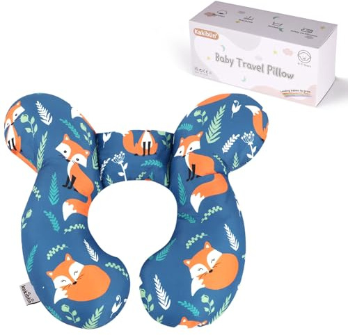 KAKIBLIN Baby Neck Pillow, Baby Head Support Pillow, Infant Neck Pillows