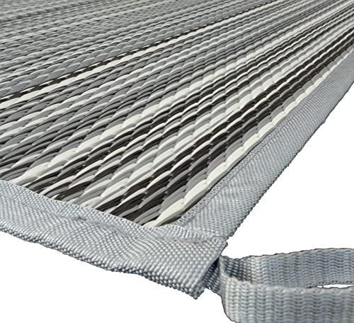 Schlauchland Zeltteppich ´´´odooro WAVETEX Stripe 2,7m x 3m | VIELE GRÖSSEN + Farben | Camping Matte Wohnwagen 450 g/m² Outdoor Teppich Vorzelt Teppich Garten Spieldecke | Premium