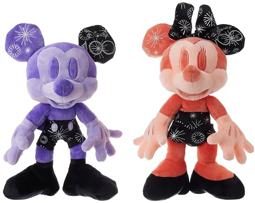 Simba 6315870126 - Disney 100 years, Mickey and Minnie Mouse, Amazon Exclusive Set 4, limited, 33cm plush figures, collector's item, special edition, gift box, Mickey Mouse, from 0 months