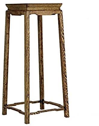 Blumentopfständer, Holzvasensockel, Hühnerflügelholz, kleiner Blumenständer, antiker chinesischer Mahagoni-Blumenständer, seltsamer Stein, Bonsai-Kunsthandwerk, Dekorationssockel, Pflanzenhocker