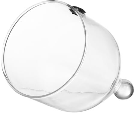 ABOOFAN Glass Food Cover for Cake Bread Dishes Smoke Hood Style Fresh-Keeping Lid for Kitchen Storage