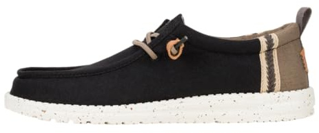 Wally Craft Linen - Black/Walnut