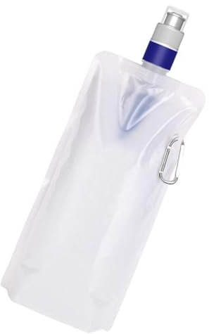 Milisten Tragbarer Wasserfilterbeutel Faltbar Aus Kunststoff 1000 Ml Wiederverwendbarer Camping Wasserbehälter Outdoor Trinkwasserfilter Für Wandern Und Picknick