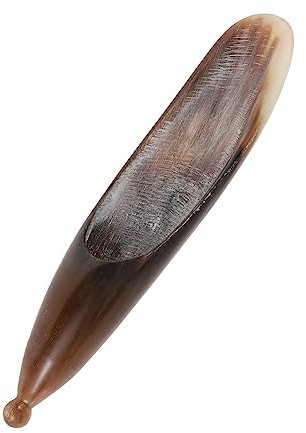 Beaupretty Natürliches Gua Sha Massagegerät Aus Hochwertigem Büffelhorn Glatter Scraping-stick Zur Hautstraffung Und Muskelentspannung Vielseitiges Gesicht Körpermassage-tool Für Frauen