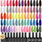 Phoenixy Gel Nail Polish Set, 36 Colours Gel Nail Polish Red Orange Purple Gel Nail Varnish Set Soak Off UV Gel Nail Kit with Glossy Matte Glitter Base Top Coat Nail Art Kit Gift for Woman