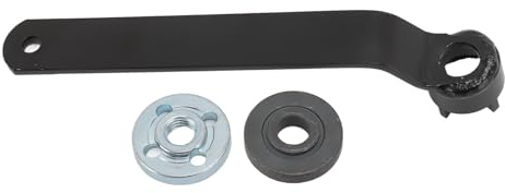 Angle Grinder Wrench Nut Set Thickened 4 Claw Spanner and Flange Nut for Grinding Machine Durable Ni Cr Steel Material Easy to Adjust and Assemble for Various Work Scenarios