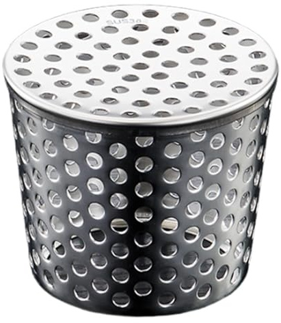 Filtro per Grondaia, Grondaia Acqua Piovana Rotonda in Acciaio Inox 304, Griglia Scarico Terrazzo per Capannoni Da Giardino, Fossati, Fognature E Balconi, Per Prevenire L'intasamento, 50-100mm
