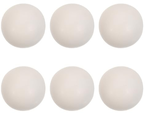 SAFIGLE 6pcs Rubber Dryer Ball for Laundry - Down Jacket Winter Clothes Fabric Softener Fluffing Tools for Reduce Wrinkles Reusable Household Accessories